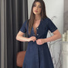 Button-Down Denim Dress